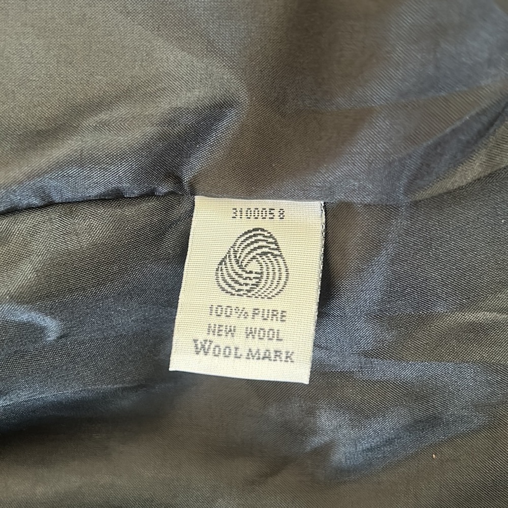 Pendleton Black 100% Virgin Wool Lined Blazer Sui… - image 5